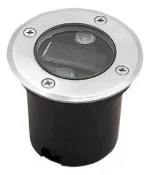 Embutido Solar Led Redondo 2w 6000k 3000k Verde Prova D'água Cúpula Branco Frio Estrutura Preto - Imagem 2