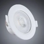 Spot De Embutir Led Redondo Pp 7w 3000k - Startec Cor Branco Bivolt