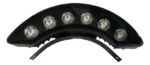 Luminaria Led 6w Meia Lua Para Arvores Decor Rgb C/ Controle - Imagem 2