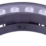 Luminaria Led 6w Meia Lua Para Arvores Decor Rgb C/ Controle