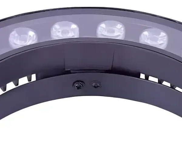 Luminaria Led 6w Meia Lua Para Arvores Decor Rgb C/ Controle