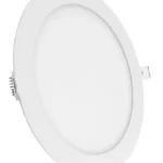 Painel De Teto Led Redondo Embutido 6w, Luz Neutra, Estrutur