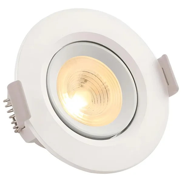 Spot Led Startec 3w Branco Embutir Teto Redondo 3000k